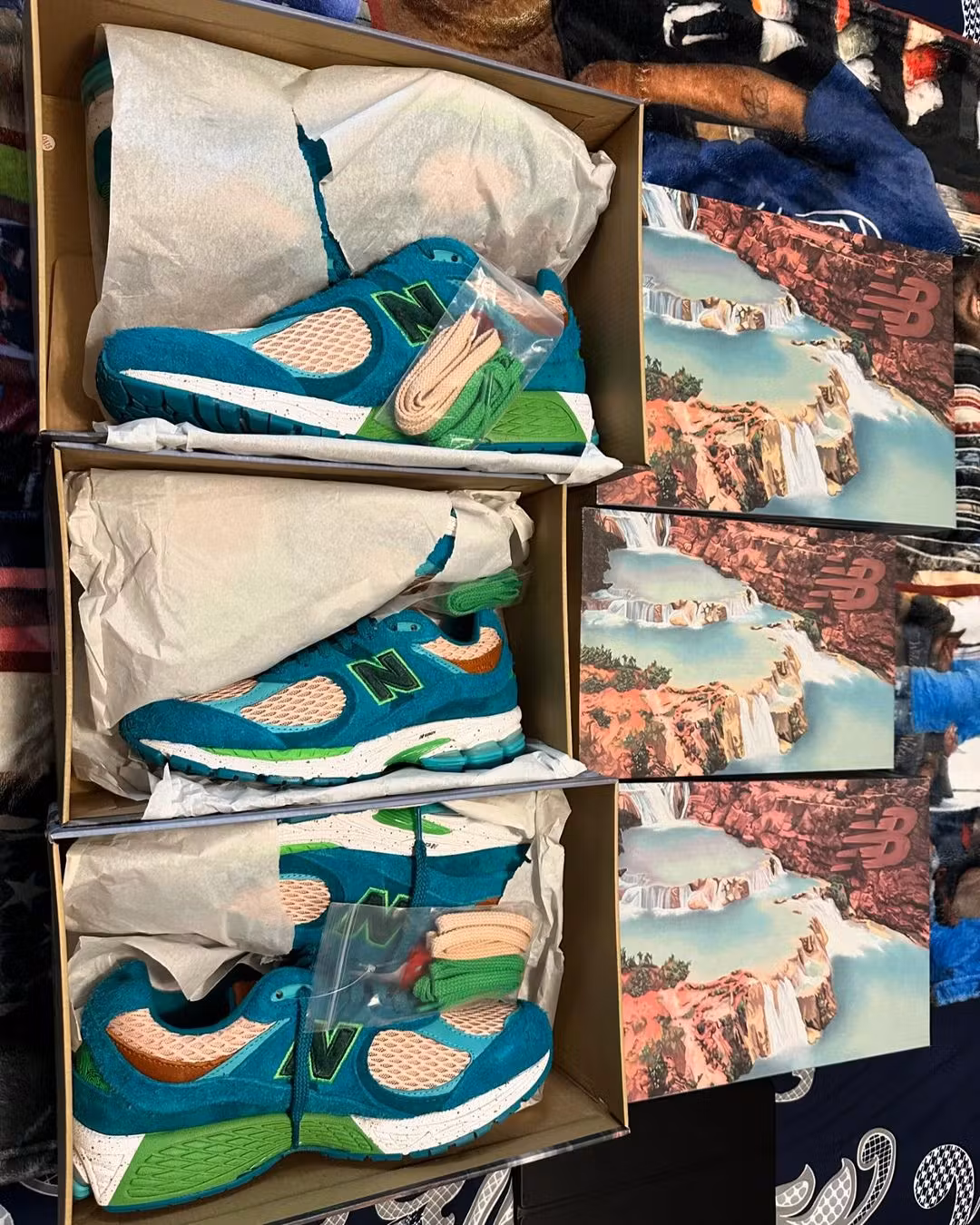 Salehe Bembury x New Balance 2002R 'Water Be The Guide' ML2002RJ Salehe Bembury x New Balance 2002R 'Water Be The Guide' ML2002RJ